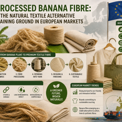 Processed Banana Fibre