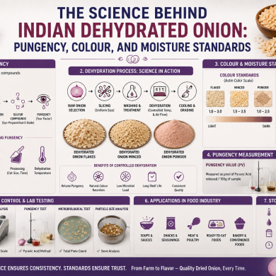 The Science Behind Indian Dehydrated Onion